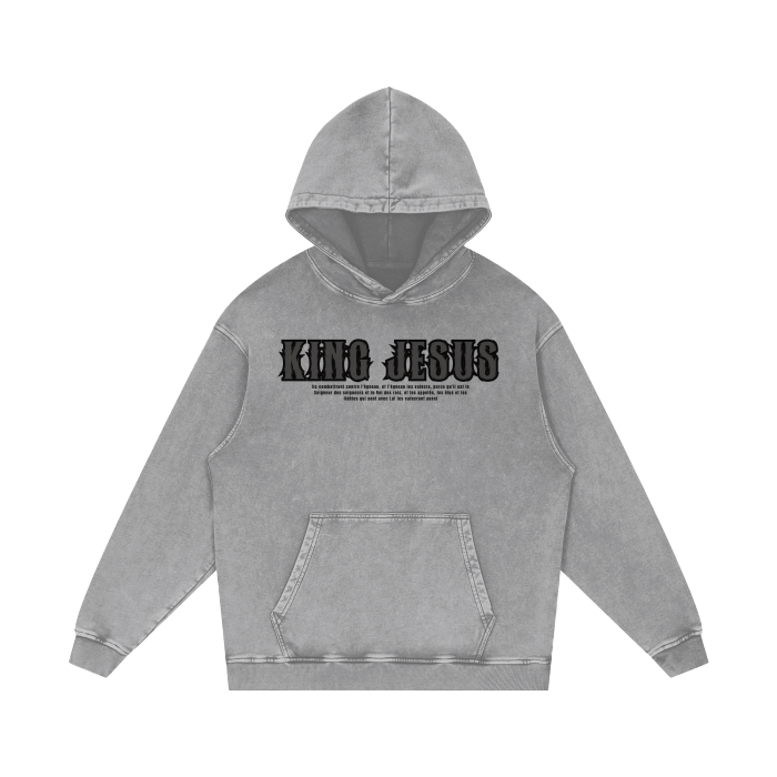 Acid Wash Oversize Hoodie - 420 GSM