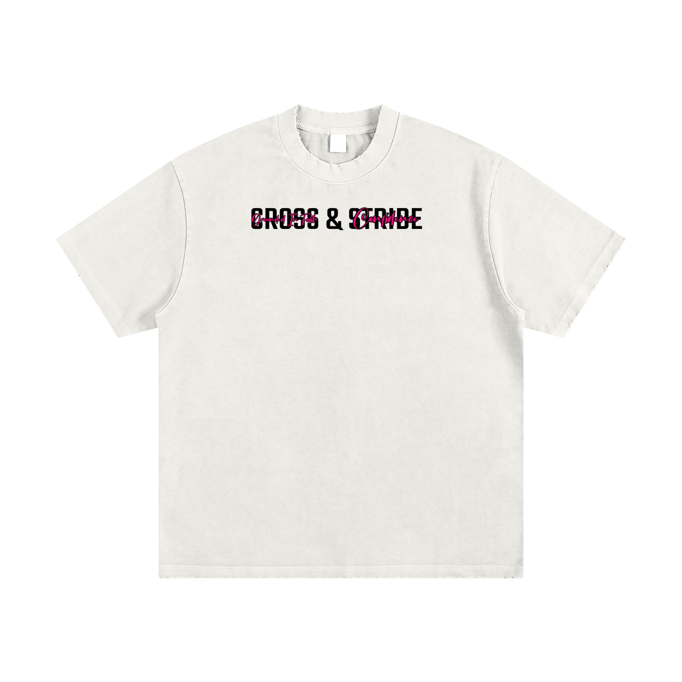 Heavyweight Vintage Washed Frayed T-Shirt