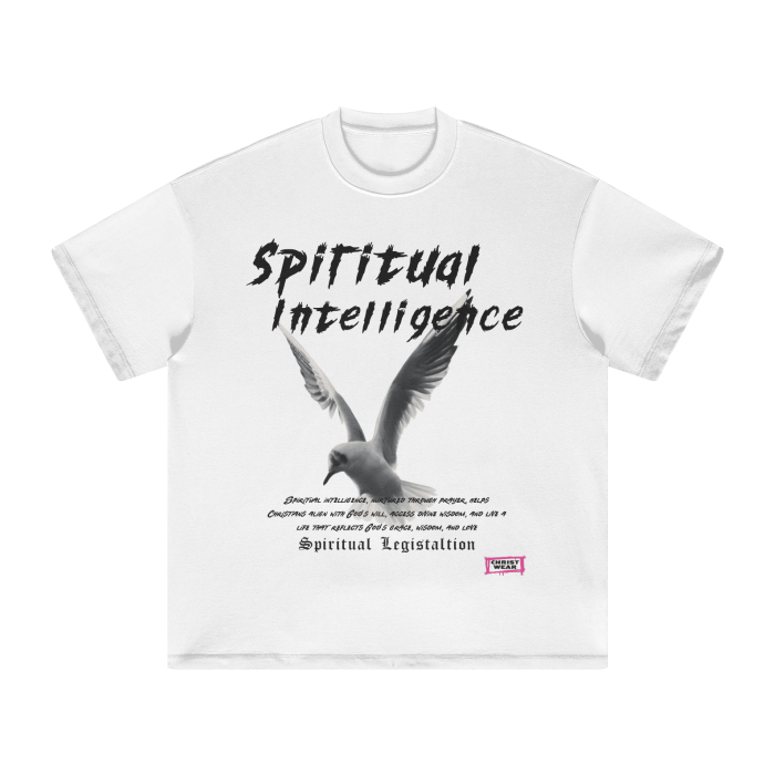 Spiritual Intelligence | Regular Fit Short Sleeve Tee – Unisex Faith-Based Apparel