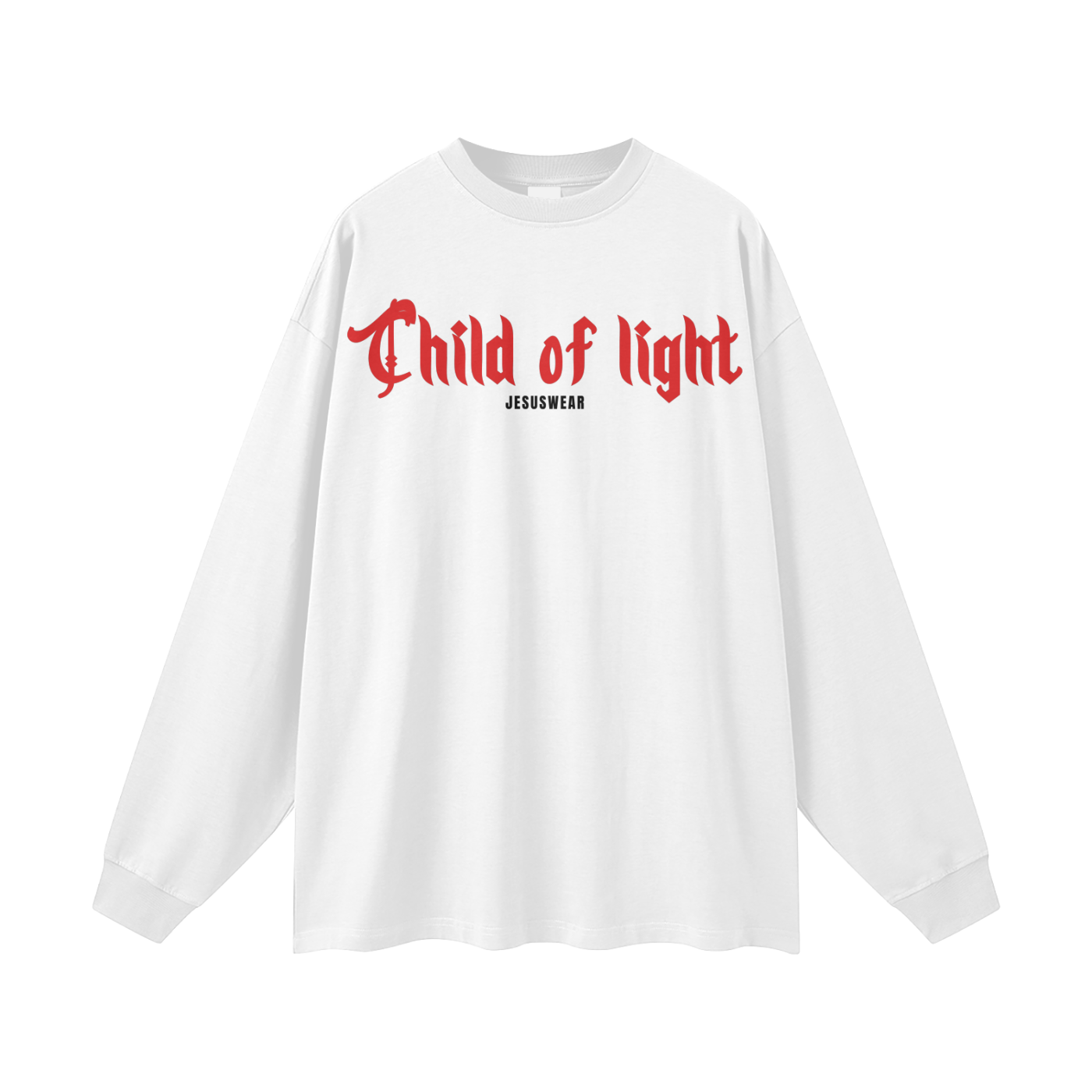 Streetwear Unisex 305G FOG 100% Cotton Long Sleeve Tee