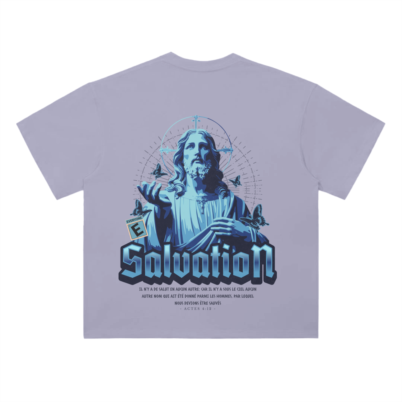 Drop Shoulder Christian T-Shirt | 300 GSM Pure Cotton | Unisex Faith-Based Streetwear