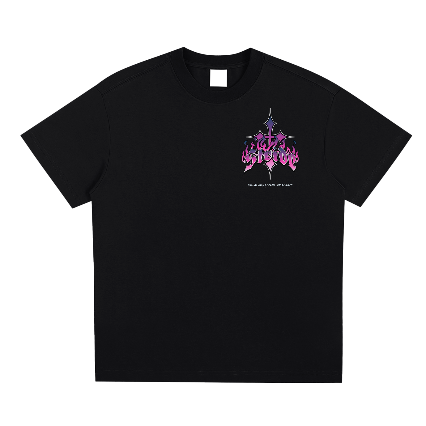 Oversized T-Shirt | 100% Cotton | Cross & Stride Christian Streetwear