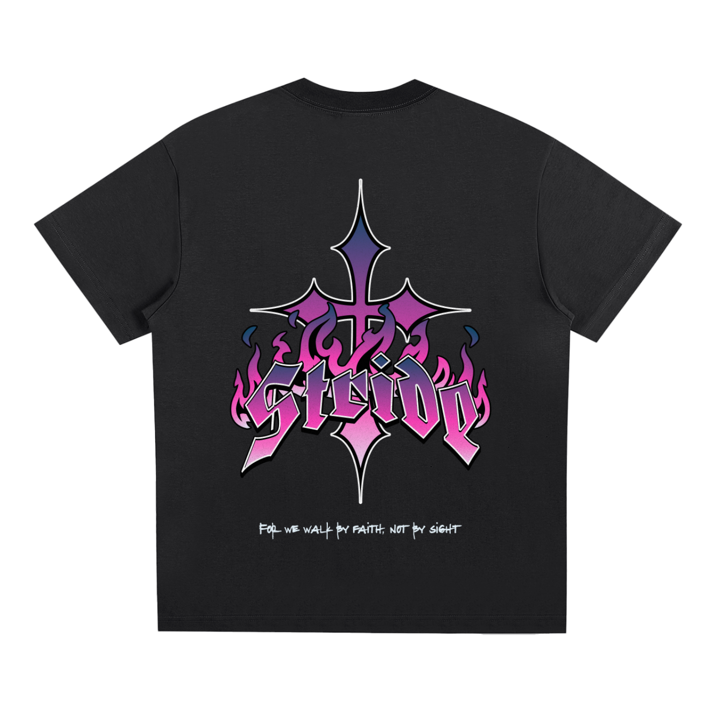 Oversized T-Shirt | 100% Cotton | Cross & Stride Christian Streetwear