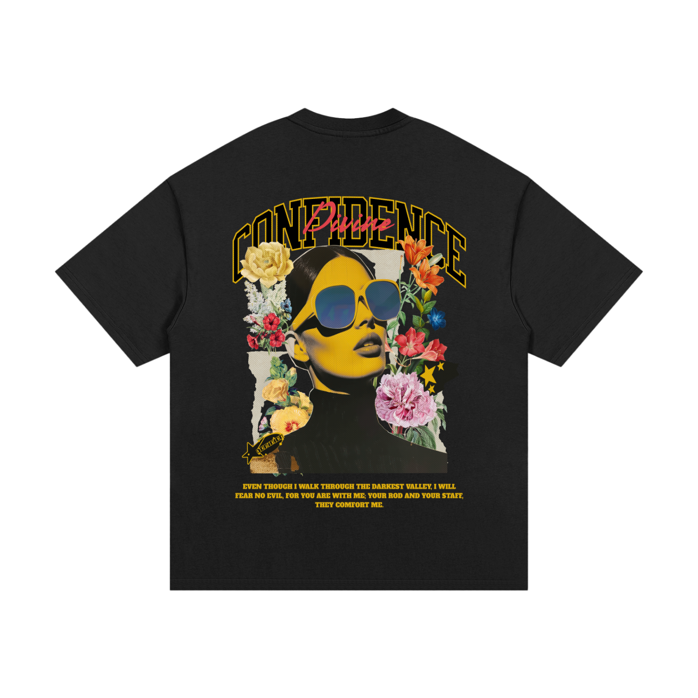 Essential Heavyweight Cotton T-Shirt | 100% Cotton | Cross & Stride Christian Streetwear
