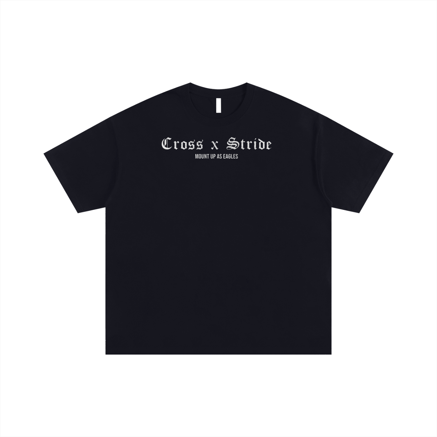 Oversized T-Shirt | 100% Cotton | Cross & Stride Christian Streetwear