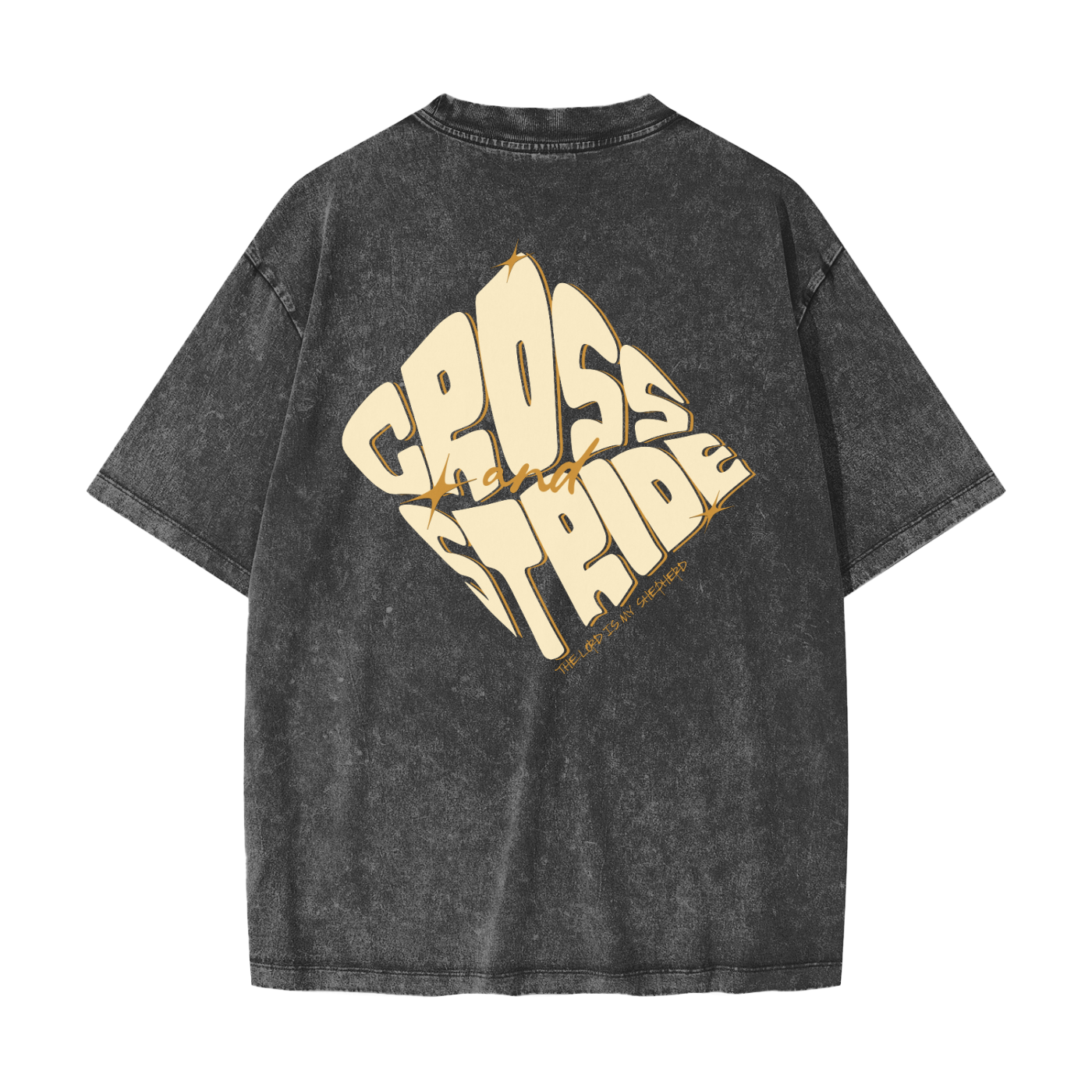 Cross & Stride Vintage Waxed Dyed Heavyweight T-Shirt