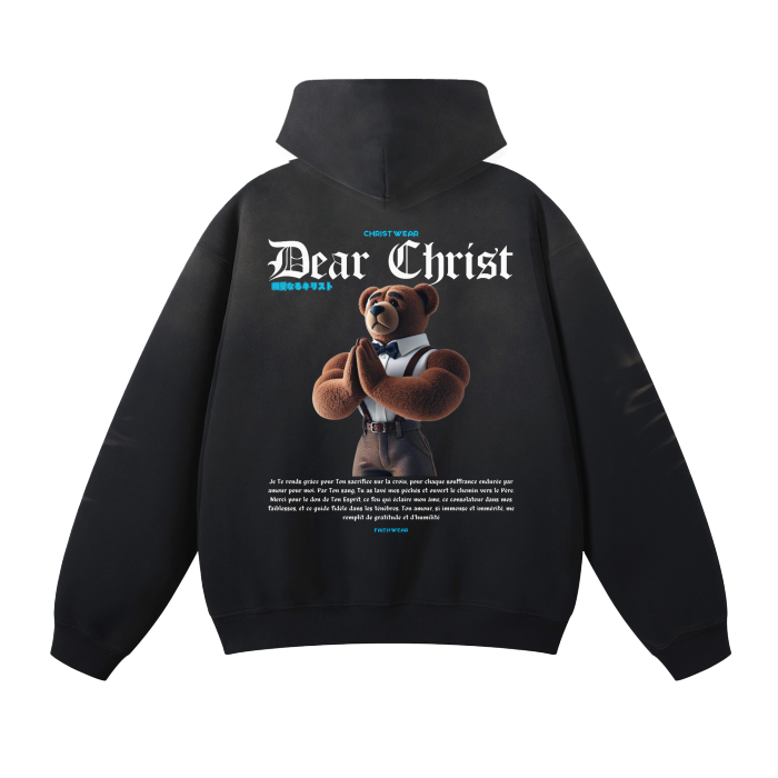 distressed hoodie,vintage hoodie,Christian apparel,religious clothing,faith-based fashion