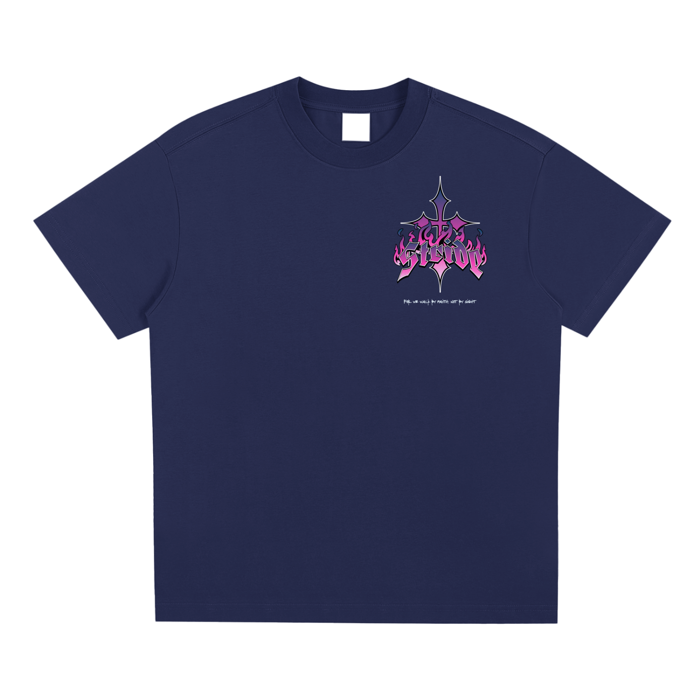 Oversized T-Shirt | 100% Cotton | Cross & Stride Christian Streetwear