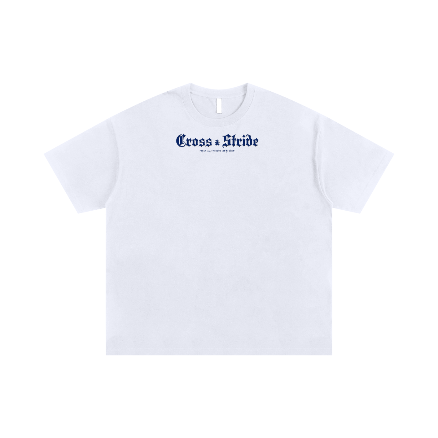 Oversized T-Shirt | 100% Cotton | Cross & Stride Christian Streetwear