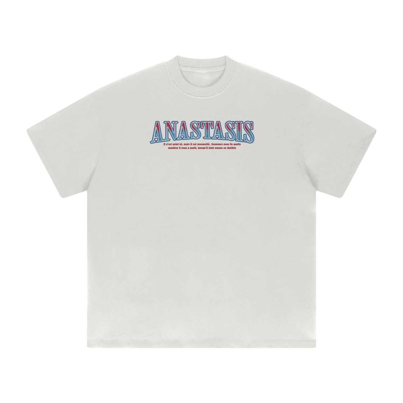 Heavyweight Solid Color Christian T-Shirt | 425 GSM Pure Cotton | Unisex Faith-Based Streetwear