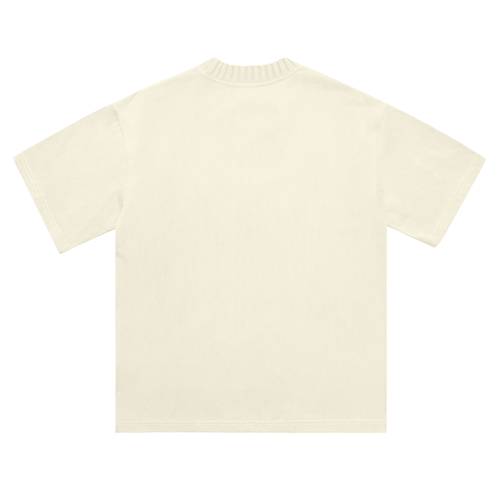 Heavyweight Cotton Knitted T-Shirt | Unisex