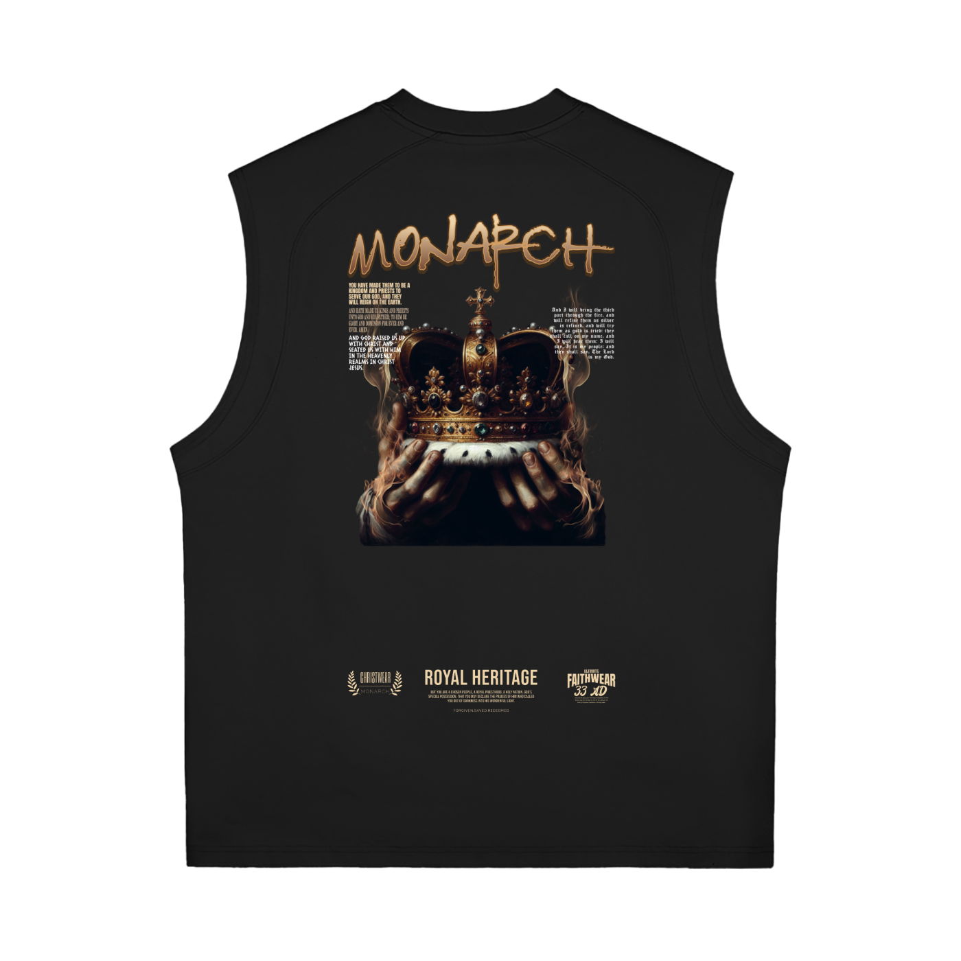 Sorona Quick-Dry Cooling Tank Top | Eco-Friendly Comfort | Cross & Stride Christian Streetwear