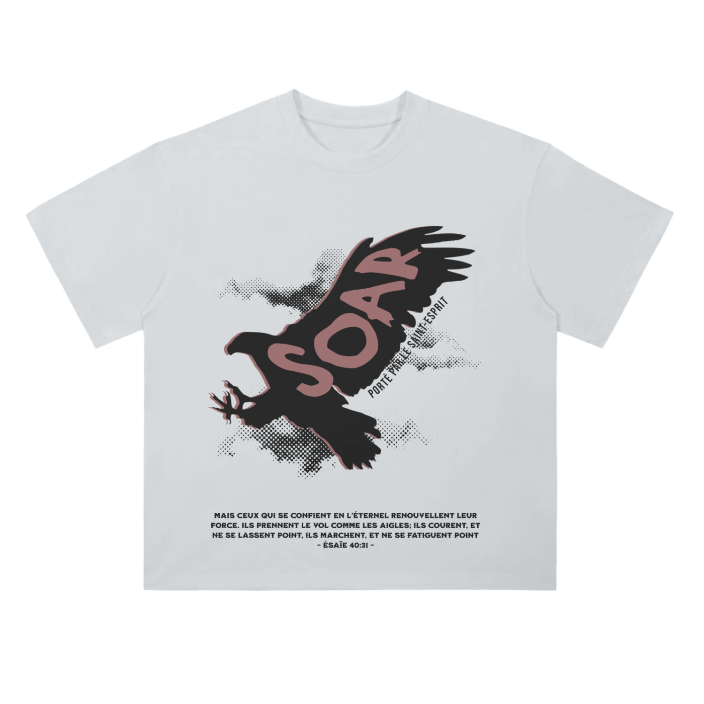 Drop Shoulder Christian T-Shirt | 300 GSM Pure Cotton | Unisex Faith-Based Streetwear