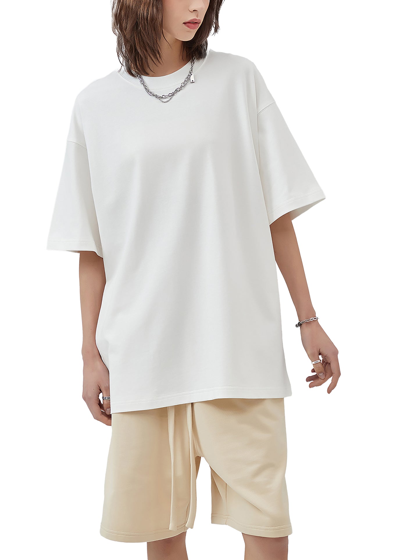 T-shirt chrétien ample et épais | Design unisexe inspiré de la foi | 100 % coton