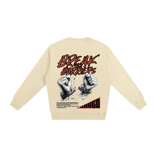 Heavyweight Vintage Washed Frayed T-Shirt | 100% Cotton | Cross & Stride Christian Streetwear