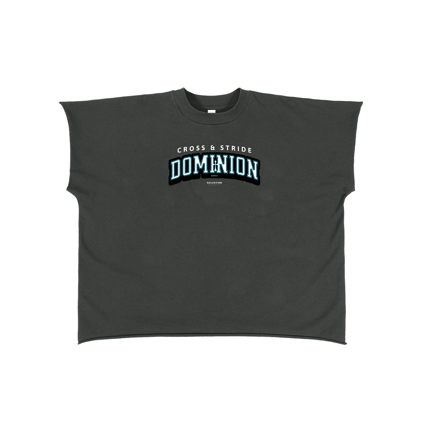 Color-Blocked Raglan Long-Sleeve T-Shirt | 100% Cotton | Cross & Stride Christian Streetwear