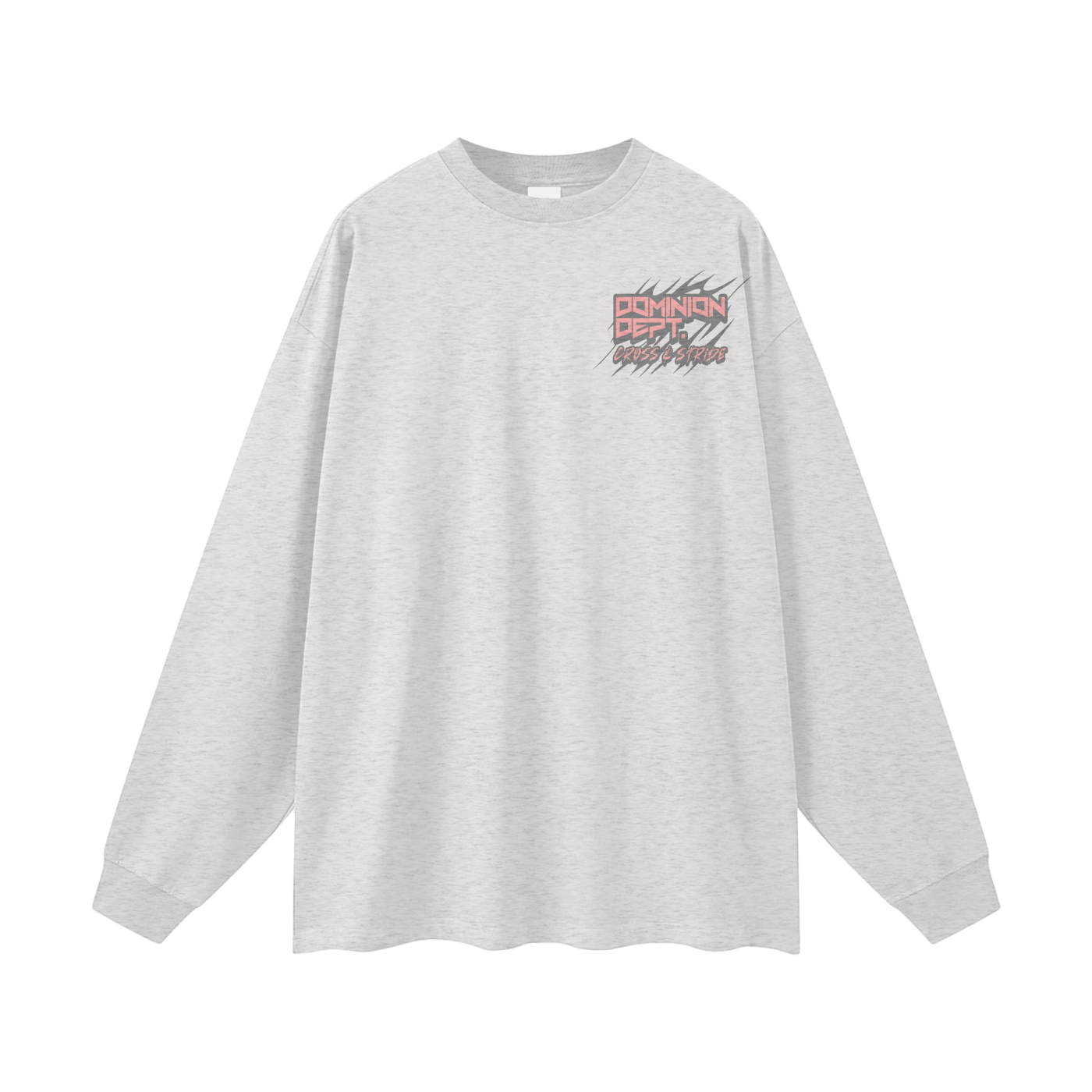 Streetwear Unisex Cotton Long Sleeve Tee | 100% Cotton | Cross & Stride Christian Streetwear