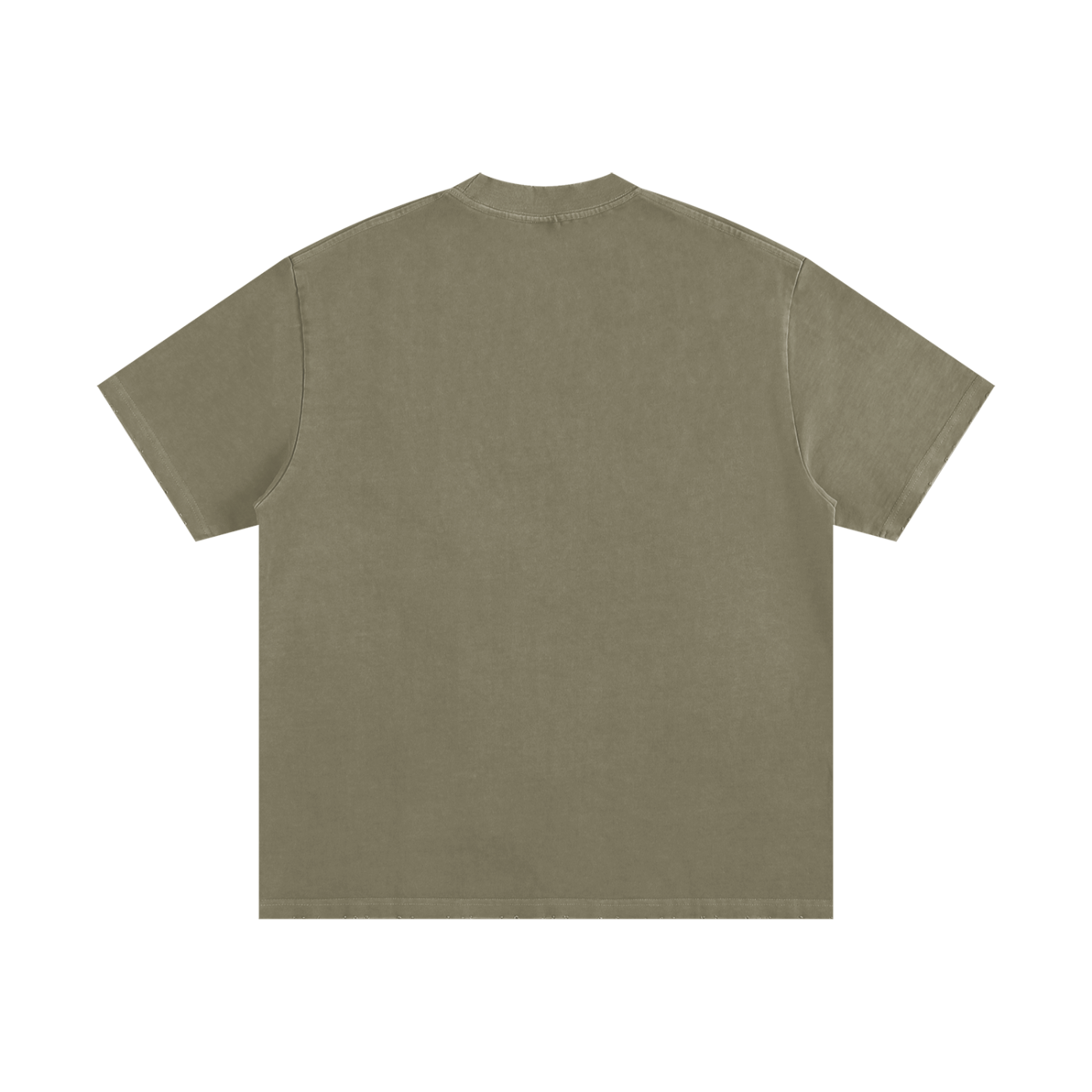 Raw Edge Boxy Non-Shrink T-Shirt | 100% Cotton | Cross & Stride Christian Streetwear