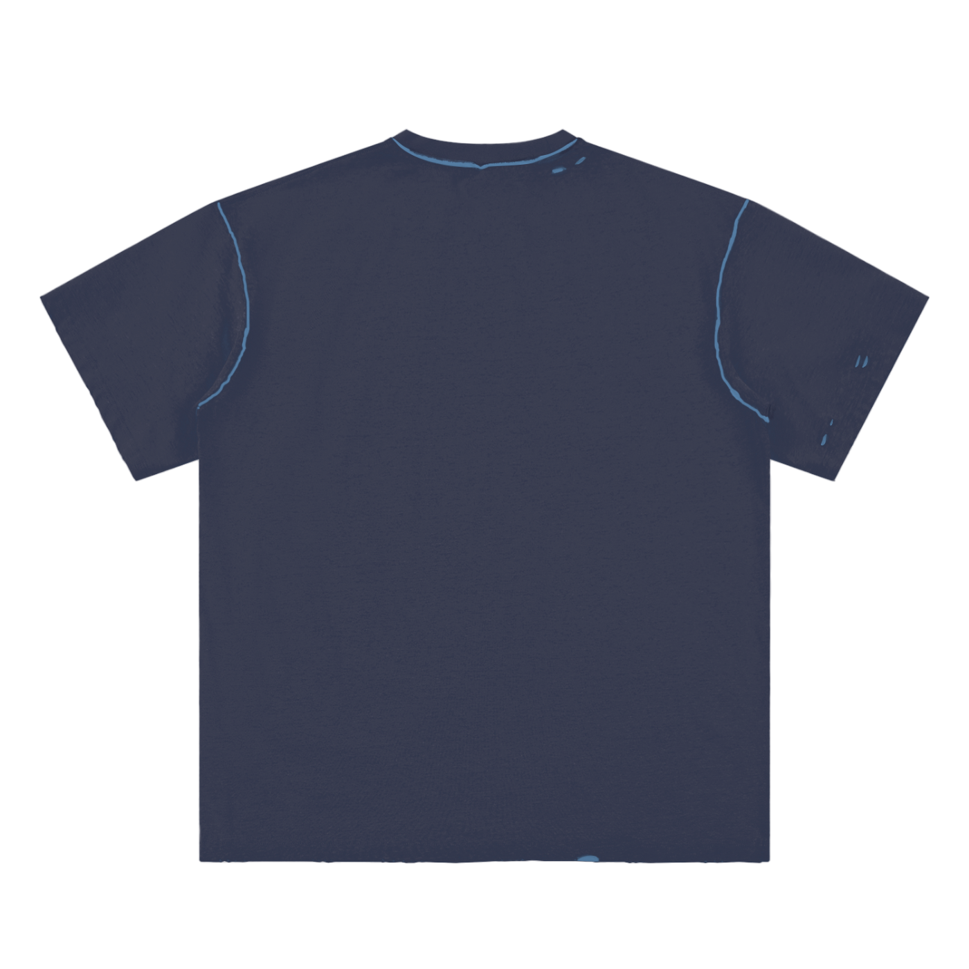 Hand-Frayed Reversible T-Shirt | 100% Cotton | Cross & Stride Christian Streetwear
