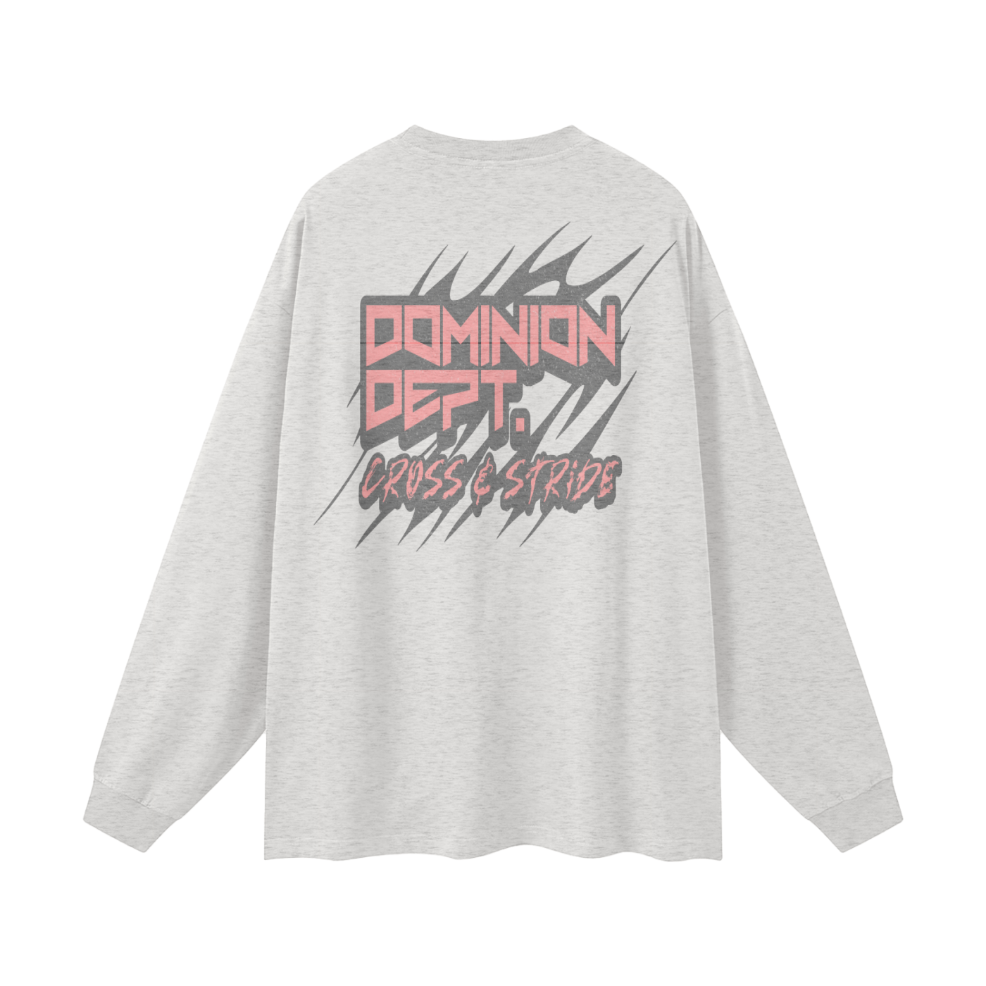 Streetwear Unisex Cotton Long Sleeve Tee | 100% Cotton | Cross & Stride Christian Streetwear