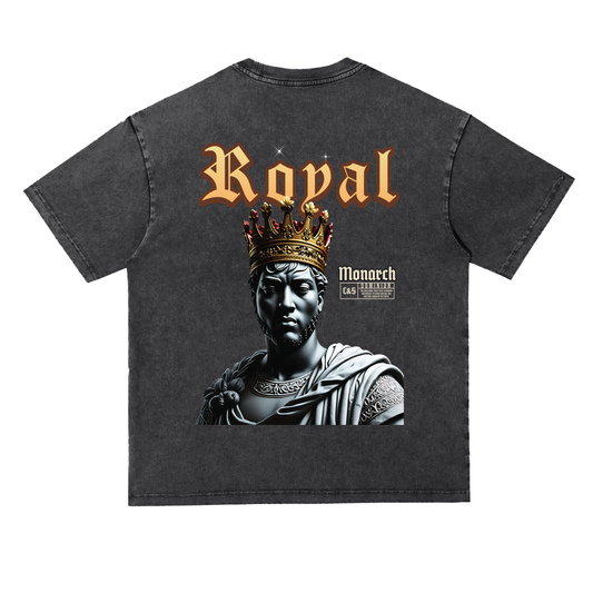 Heavyweight Oversize Acid Wash Tee | 100% Cotton | Cross & Stride Christian Streetwear