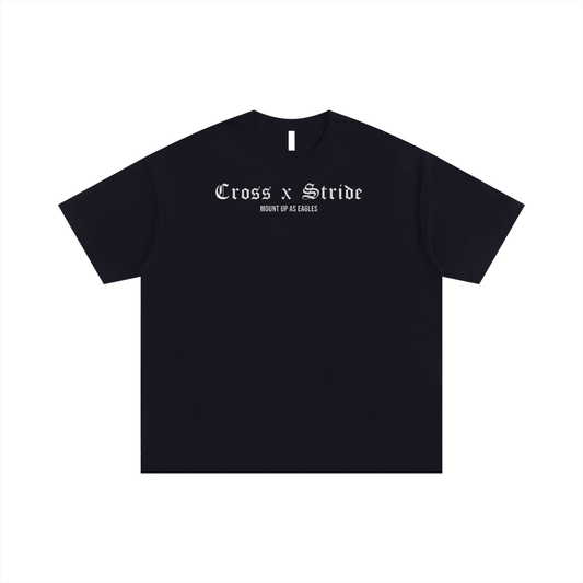 Oversized T-Shirt | 100% Cotton | Cross & Stride Christian Streetwear