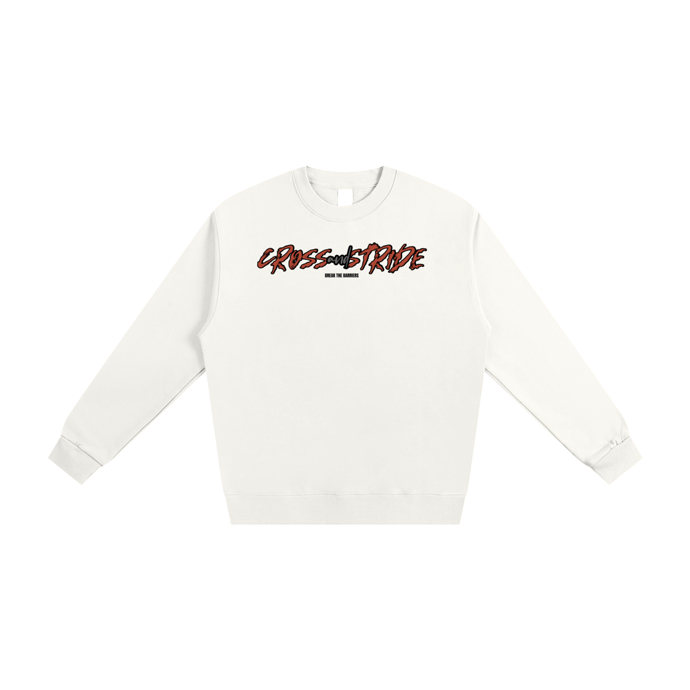 Heavyweight Vintage Washed Frayed T-Shirt | 100% Cotton | Cross & Stride Christian Streetwear