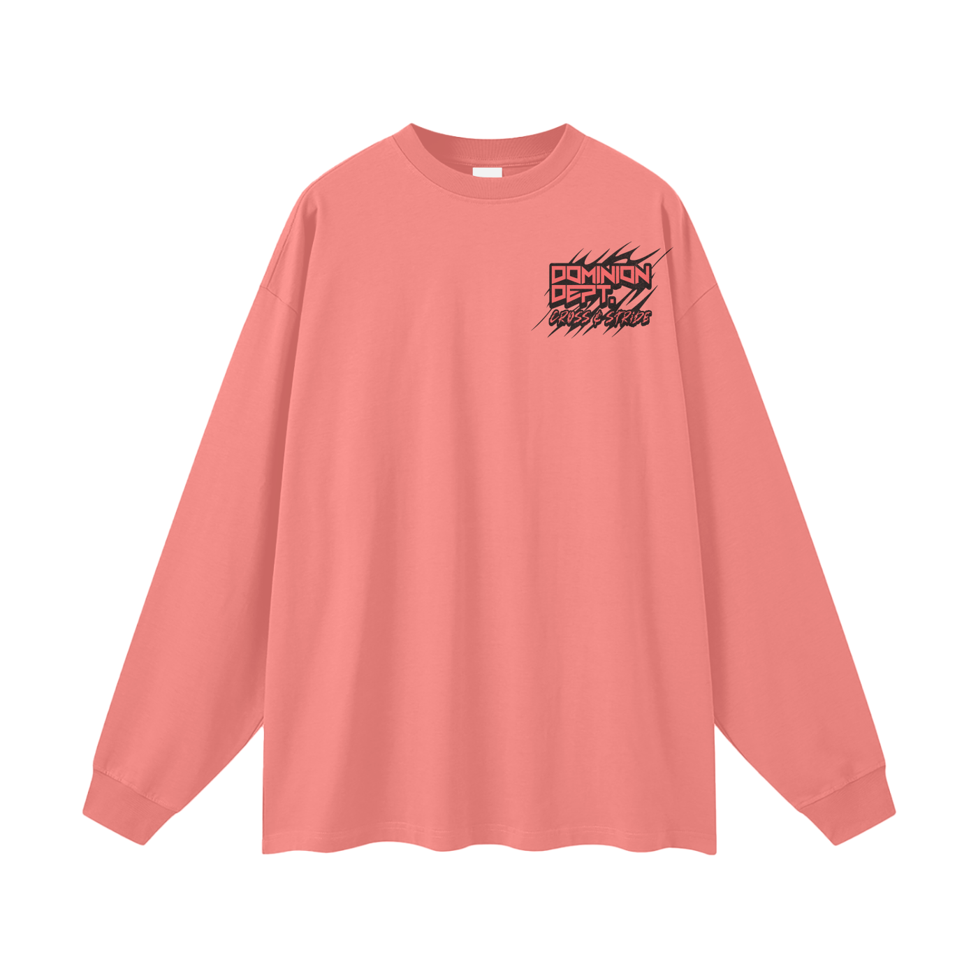 Streetwear Unisex Cotton Long Sleeve Tee | 100% Cotton | Cross & Stride Christian Streetwear