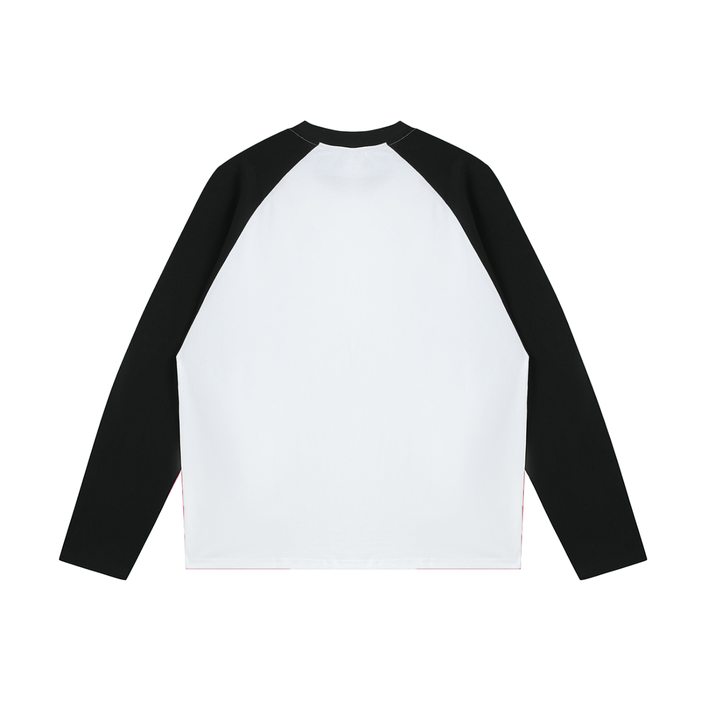 Color-Blocked Raglan Long-Sleeve T-Shirt | 100% Cotton | Cross & Stride Christian Streetwear