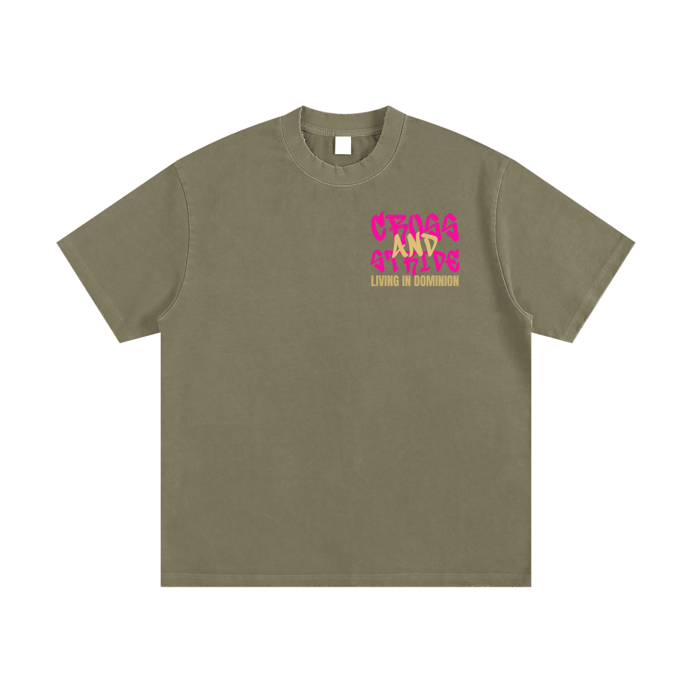 Heavyweight Essential Sweatshirt | 100% Cotton | Cross & Stride Christian Streetwear