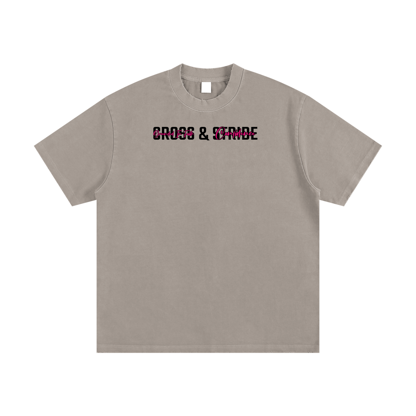 Heavyweight Vintage Washed Frayed T-Shirt