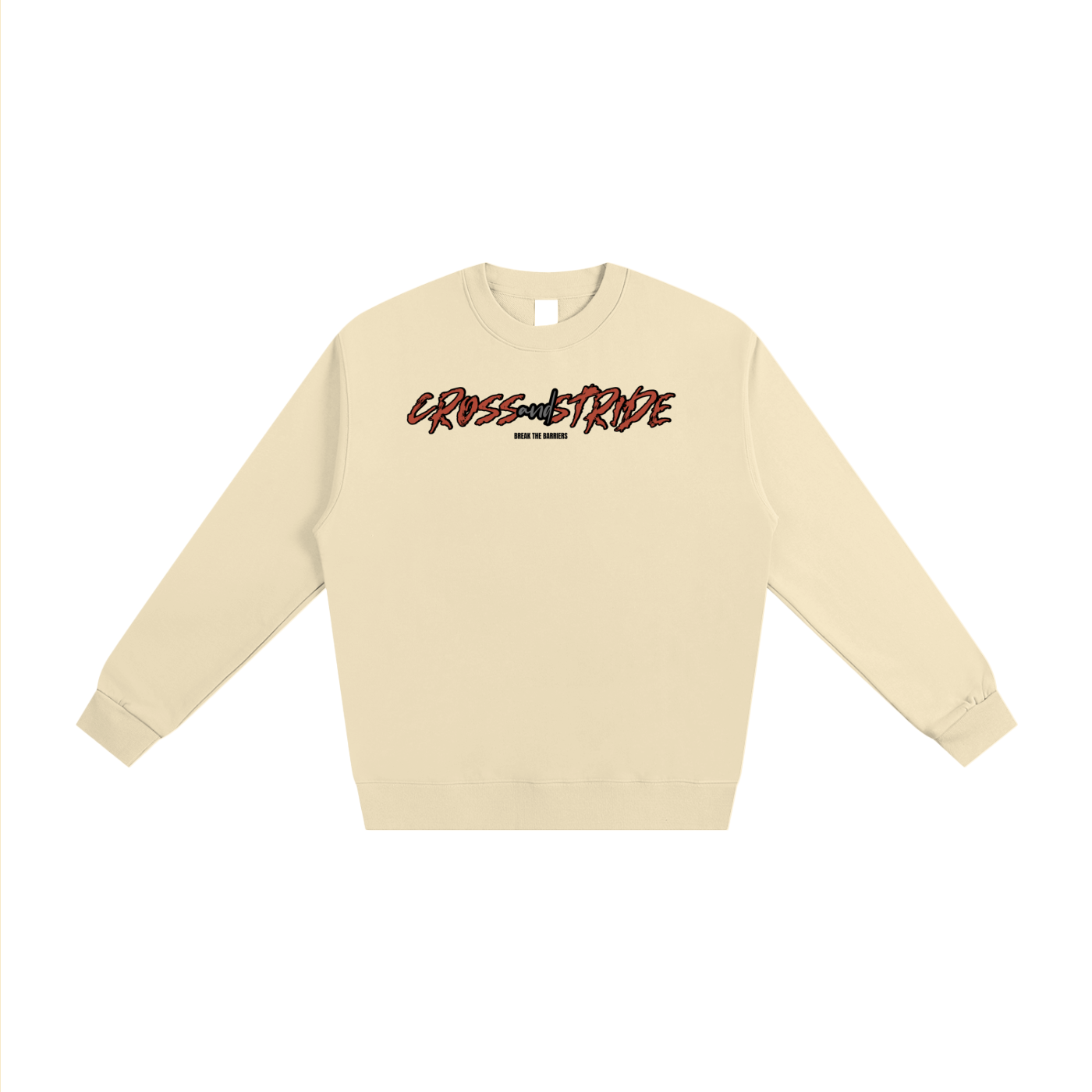 Heavyweight Vintage Washed Frayed T-Shirt | 100% Cotton | Cross & Stride Christian Streetwear